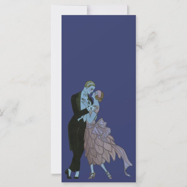 Vintage Art Deco Newlyweds, Love Wedding Dance (Front)