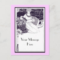 Vintage Art Deco Postcard