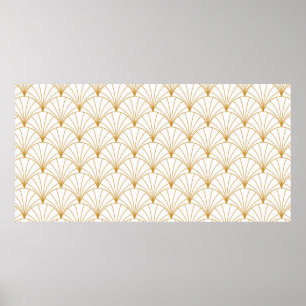 Vintage Art Deco Seamless Pattern. Geometric decor