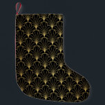 Vintage art deco seamless pattern small christmas stocking<br><div class="desc">Vintage art deco seamless pattern</div>