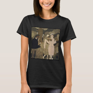Vintage Art Deco, Surprise by George Barbier T-Shirt