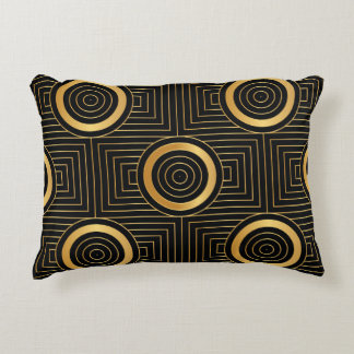 Vintage Art Deco Wallpaper Pattern Decorative Cushion