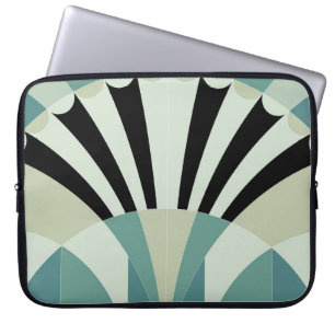 vintage art decor pattern illustration design elem laptop sleeve