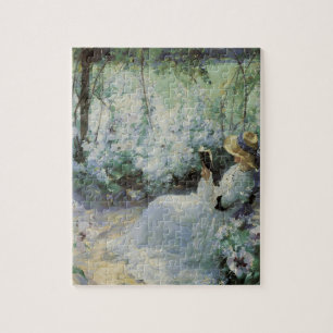 Vintage Art, Delicious Solitude by Frank Bramley Jigsaw Puzzle