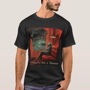 Vintage art It's time to see a therapist T-Shirt