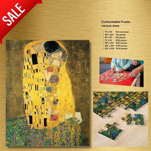 Vintage Art Jigsaw Puzzle GUSTAV KLIMT THE KISS (Creator Uploaded)