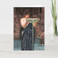 Vintage Art John W. Waterhouse Circe Invidiosa 