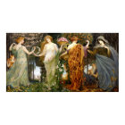 Vintage Art Nouveau 4 Seasons by Walter Crane