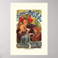 Vintage Art Nouveau Alphonse Mucha