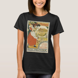 Vintage Art Nouveau, Beer Bar Restaurant and Cafe T-Shirt