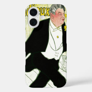 Vintage Art Nouveau, Caudieux by Toulouse Lautrec iPhone 16 Case