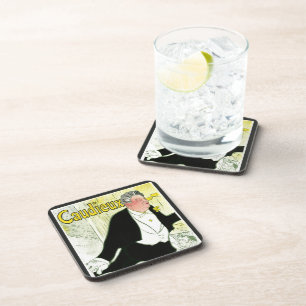 Vintage Art Nouveau, Caudieux by Toulouse Lautrec Coaster