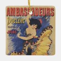 Vintage Art Nouveau Dancer French Poster