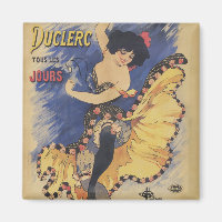 Vintage Art Nouveau Dancer French Poster