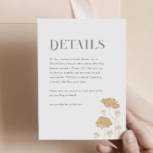 Vintage Art Nouveau Details Enclosure Card