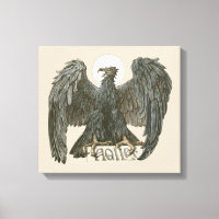 Vintage Art Nouveau Eagle, Birds of Prey
