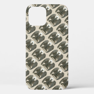 Vintage Art Nouveau Eagle, Birds of Prey iPhone 12 Case
