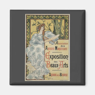 Vintage Art Nouveau, Exposition des Beaux Arts Magnet