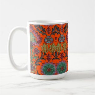 Vintage: Art Nouveau Floral Garden Coffee Mug