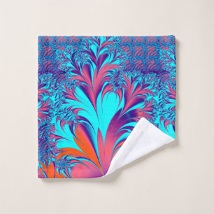 Vintage Art Nouveau Floral Garden Wash Cloth