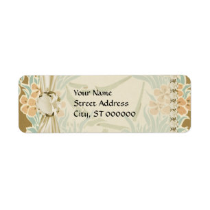 vintage art nouveau flower bunches