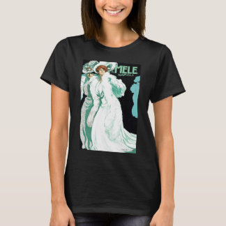 Vintage Art Nouveau, Italian Fashion, Fancy Women T-Shirt
