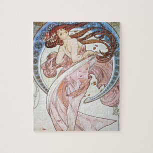 Vintage Art Nouveau Jigsaw Puzzle