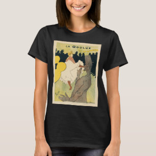 Vintage Art Nouveau, La Goulue by Toulouse Lautrec T-Shirt