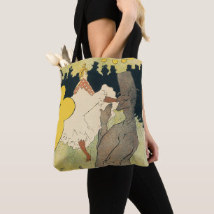 Vintage Art Nouveau, La Goulue by Toulouse Lautrec Tote Bag