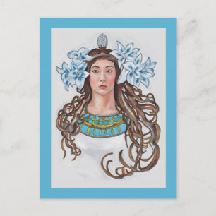 Vintage Art Nouveau  La Princesse Lointaine  Postcard
