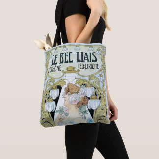 Vintage Art Nouveau Le Bec Liais, Privat Livemont Tote Bag
