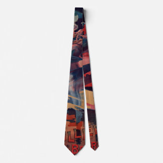 Vintage Art Nouveau, Loie Fuller at Folies Bergere Tie