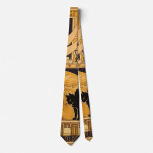 Vintage Art Nouveau, Love Conquers All Scientist Tie