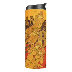 Vintage Art Nouveau Music, La Boheme Opera, 1896 Thermal Tumbler