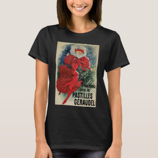 Vintage Art Nouveau Pastilles Geraudel Cough Drops T-Shirt