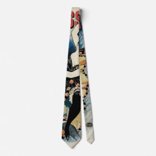 Vintage Art Nouveau, Spanish Flamenco Dancer Tie