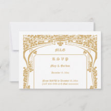 Vintage Art Nouveau Style Wedding