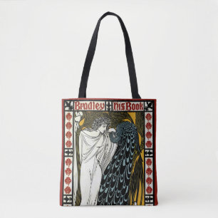 Vintage Art Nouveau, The Kiss by William Bradley Tote Bag