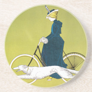 Vintage Art Nouveau, Victoria Fahrrad Werke, Rehm Coaster