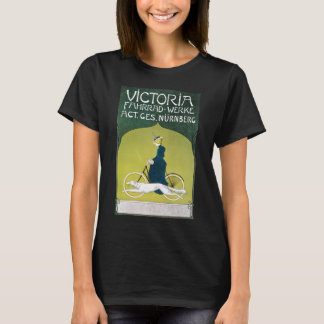 Vintage Art Nouveau, Victoria Fahrrad Werke, Rehm T-Shirt