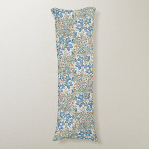 Vintage Art Nouveau Wild Geranium Floral Pattern Body Cushion