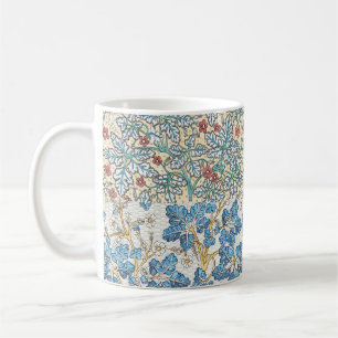 Vintage Art Nouveau Wild Geranium Floral Pattern Coffee Mug