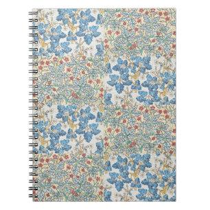 Vintage Art Nouveau Wild Geranium Floral Pattern Notebook