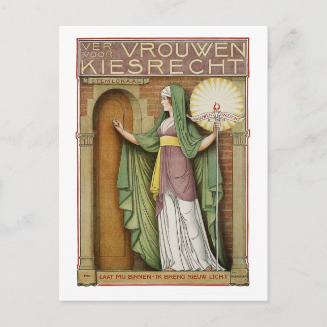 Vintage Art Postcard:   Theo Molkenboer Postcard (Front)