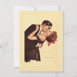 Vintage Art ~ Romantic Enraptured Couple