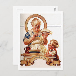 Vintage Art Thanksgiving Postcards