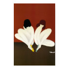 Vintage Art Villemot/ Bally Lotus Poster Print