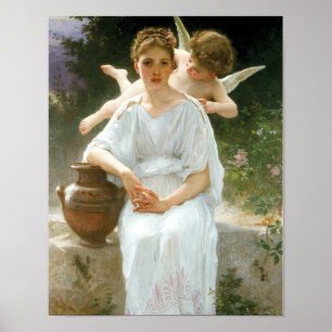Vintage Art - Whisperings of Love, Poster