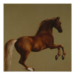 Vintage Art  Whistlejacket by George Stubbs Poster