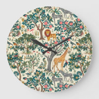 Vintage art, zebras giraffes, flamingo, birds, lio
